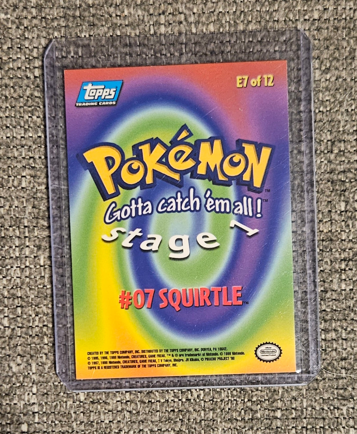 Pokémon Squirtle Card