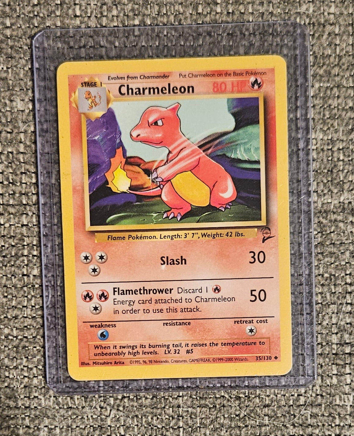 Pokémon Charmeleon Card