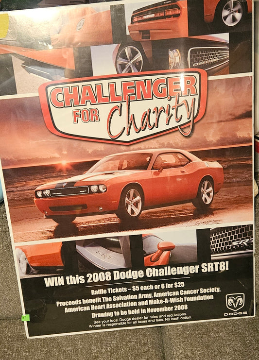 Challenge For Charity Collectible Poster