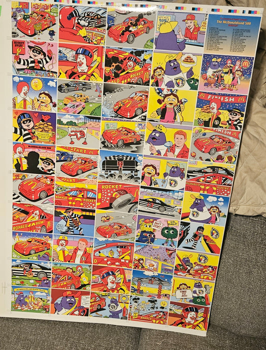 Collectibe McDonald's Cards.