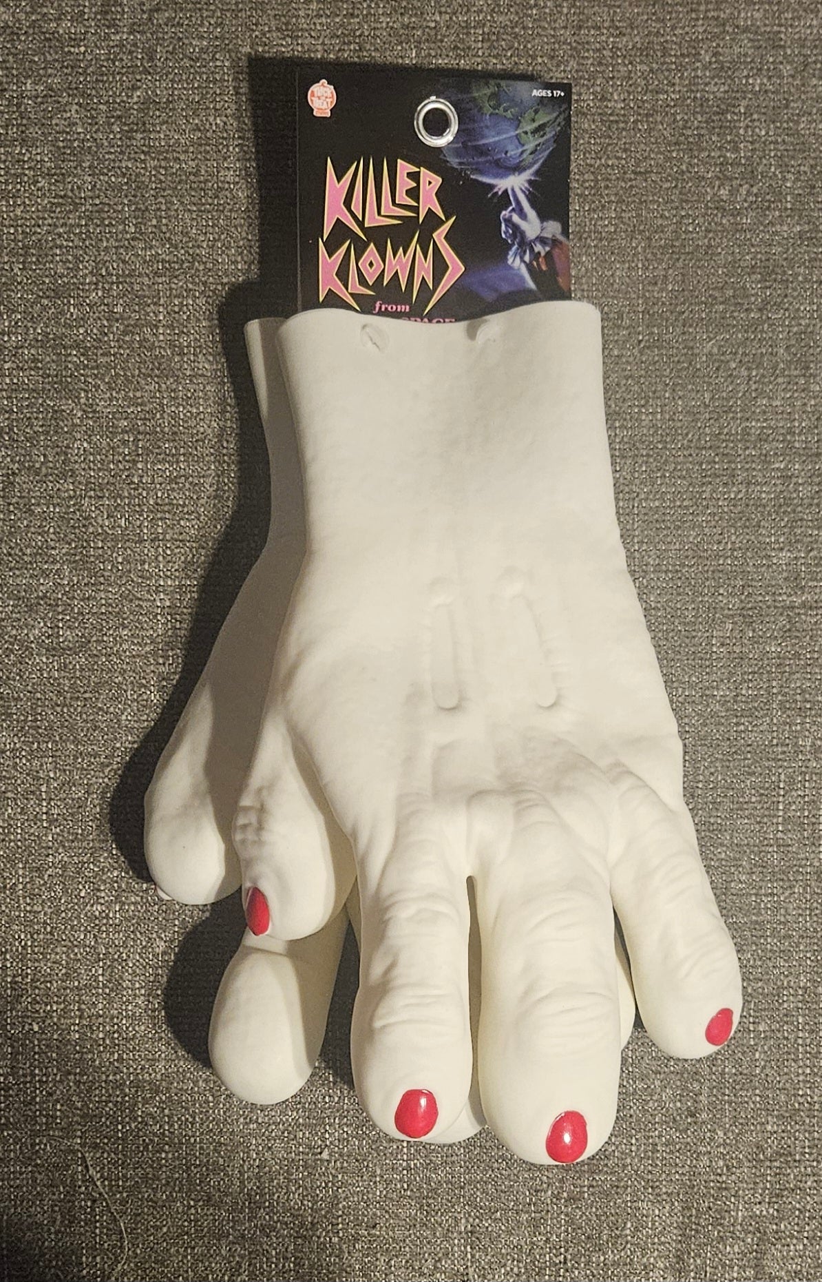 Killer Klowns From Outer Space Giant White Gloves Accessory