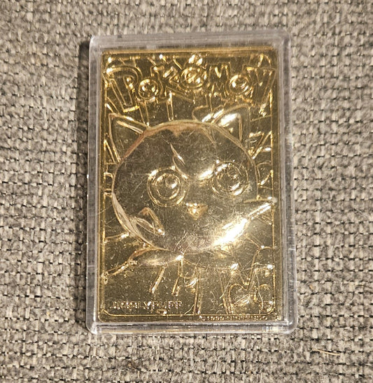 Pokémon Gold Jigglypuff Collectible Plaque