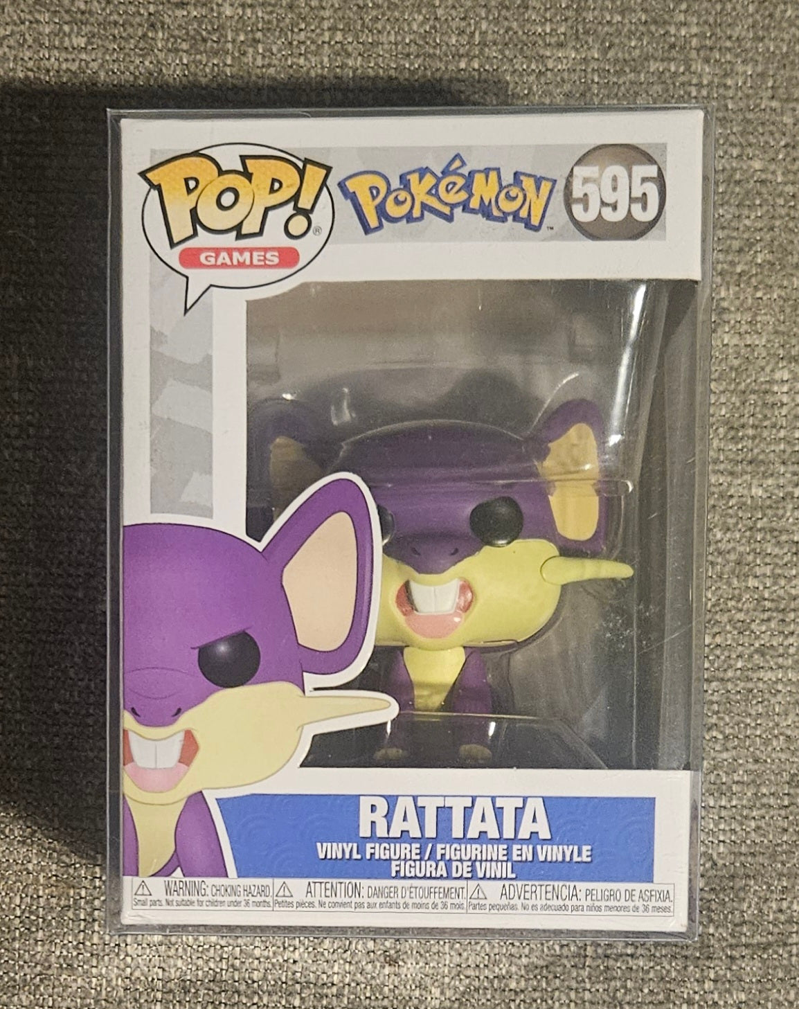 Pokémon Rattata Funko Pop