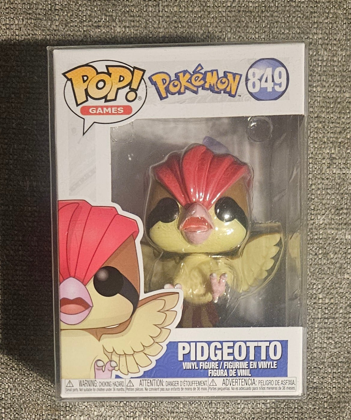 Pokémon Pidgeotto Funko Pop
