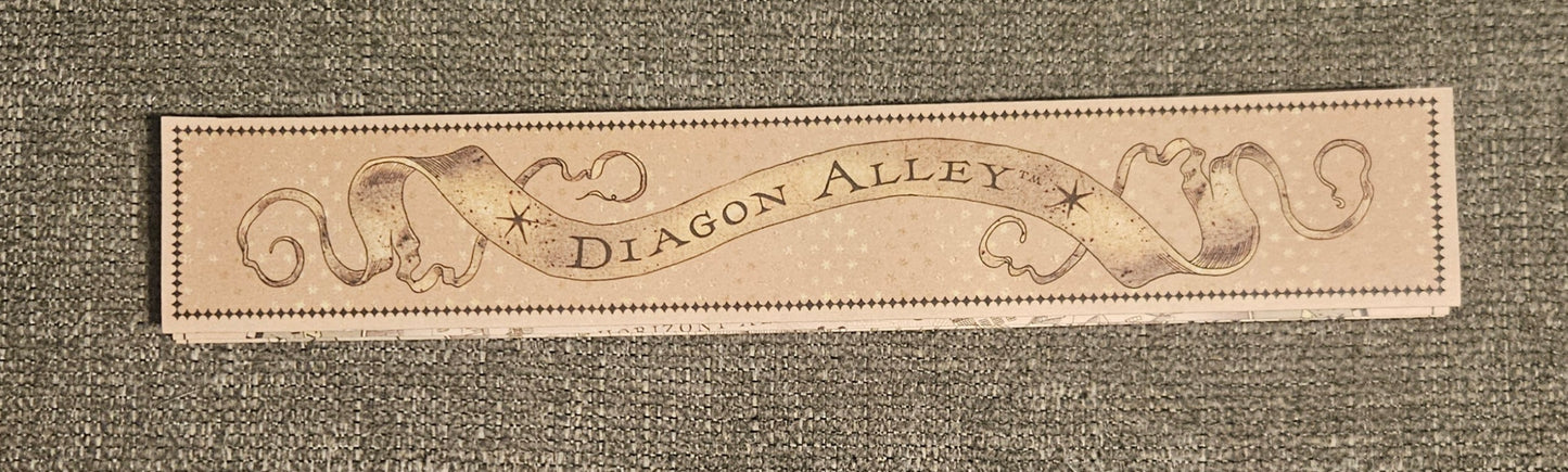 Hogsmeade/Diagon Alley Map