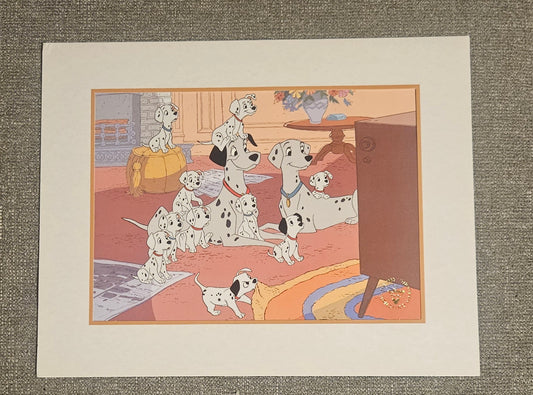 Disney's 101 Dalmations Lithograph