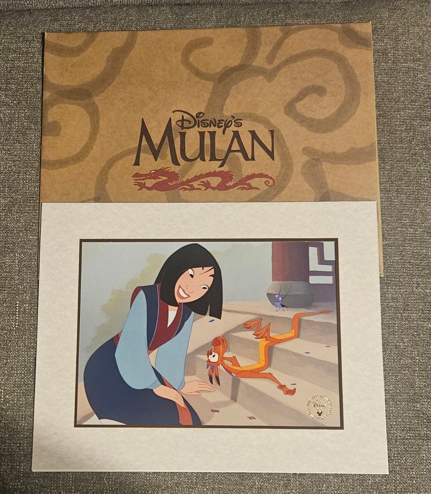 Disney's Mulan Lithograph