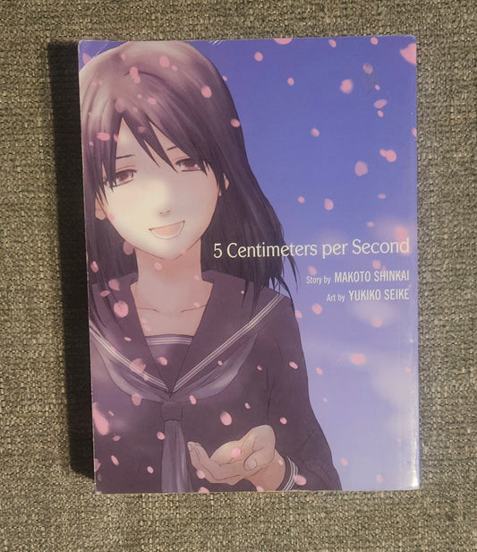 5 Centimeters per Second Novel