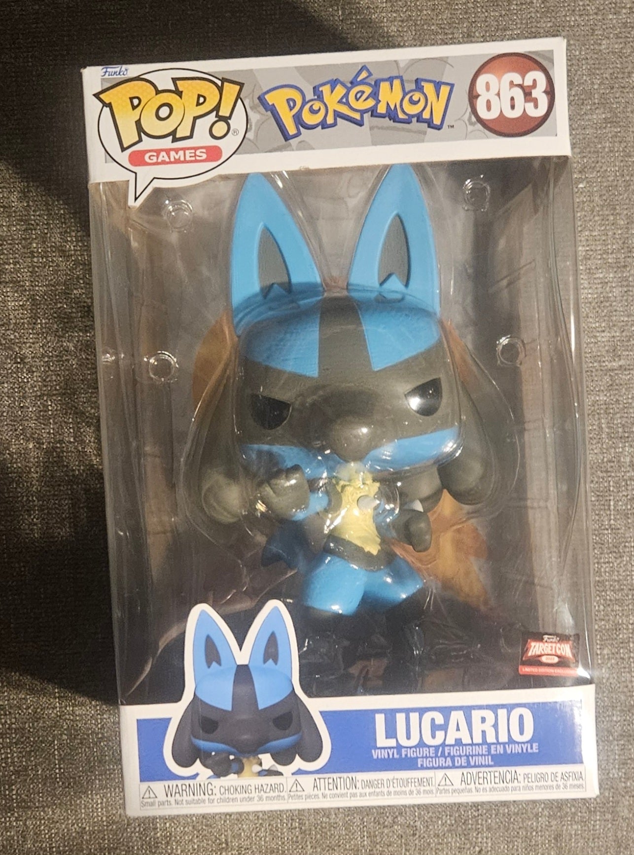 Pokémon Jumbo Lucario Funko Pop