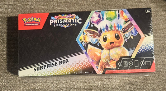 Scarlet & Violet Prismatic Evolutions Surprise Box