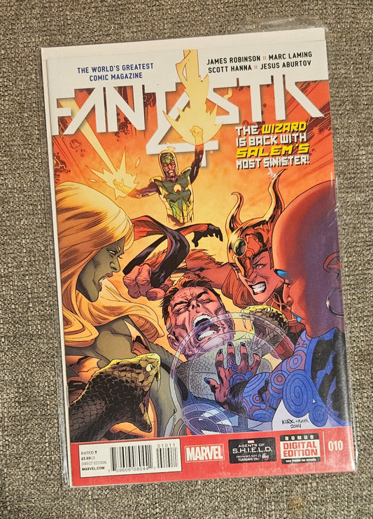 Fantastic 4 Comic Book Issue 010