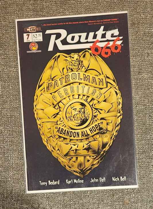 Route 666 Comic Book