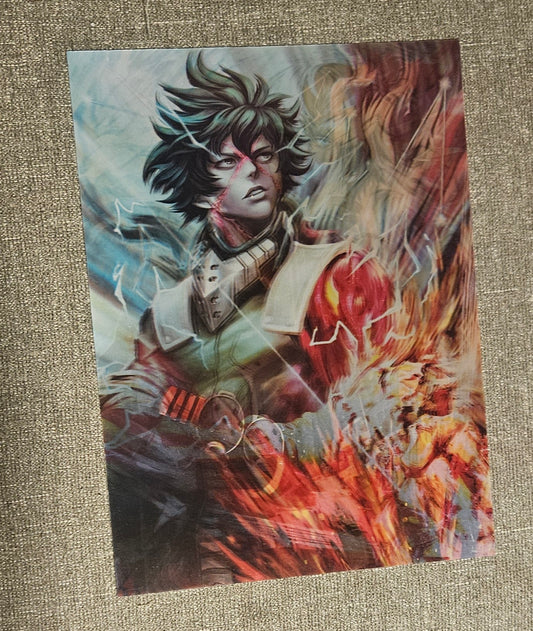 My Hero Academia Izuku Midoriya 3D Lenticular Poster