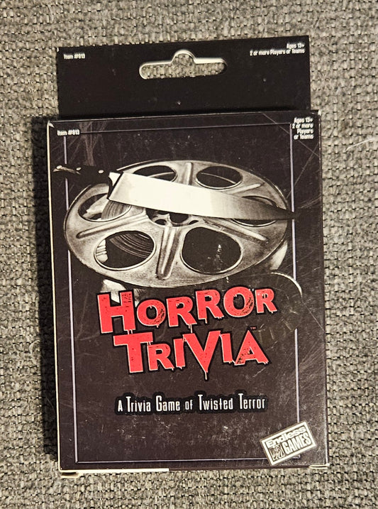 Horror Trivia Card Game