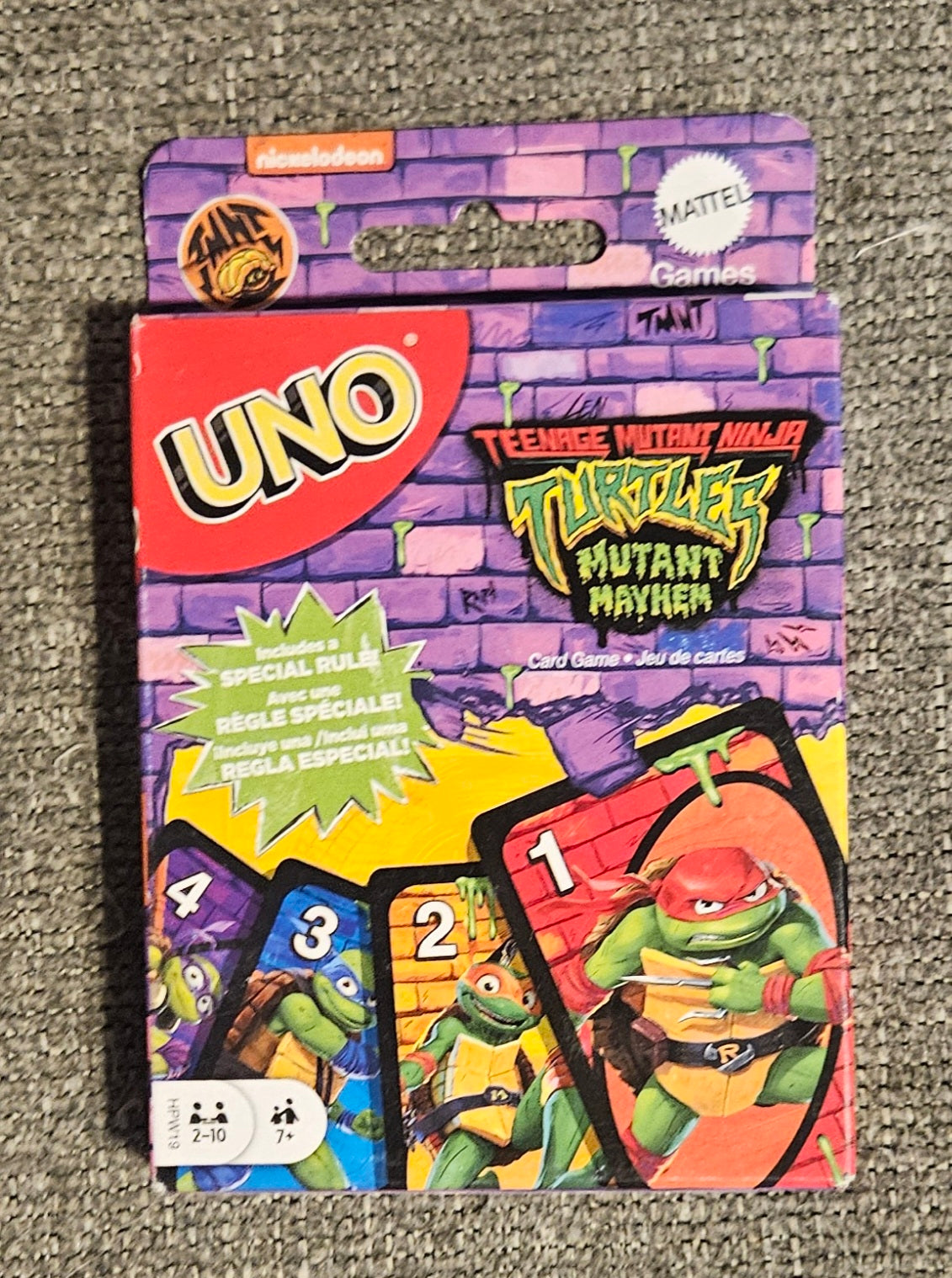 TMNT Uno Cards