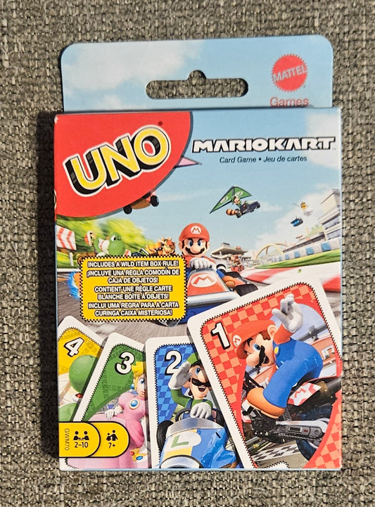 Mario Kart Uno Cards