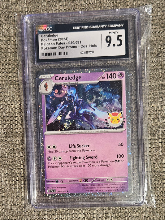 Pokémon Ceruledge Graded Card