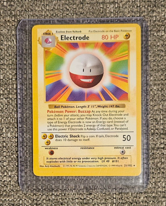 Electrode (Shadowless) Card