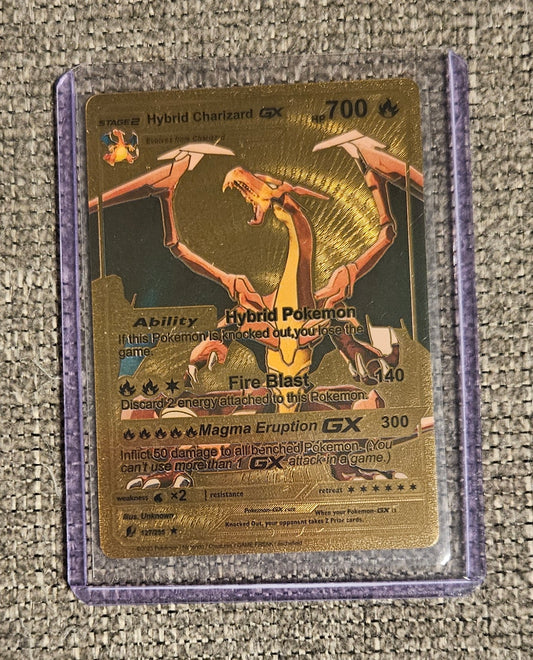 Hybrid Charizard GX (Gold Foil Card)