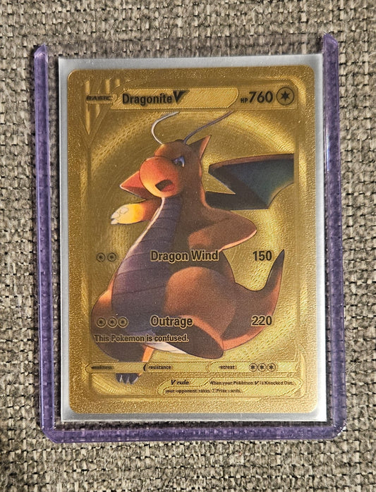 Dragonite (Gold Foil Card)