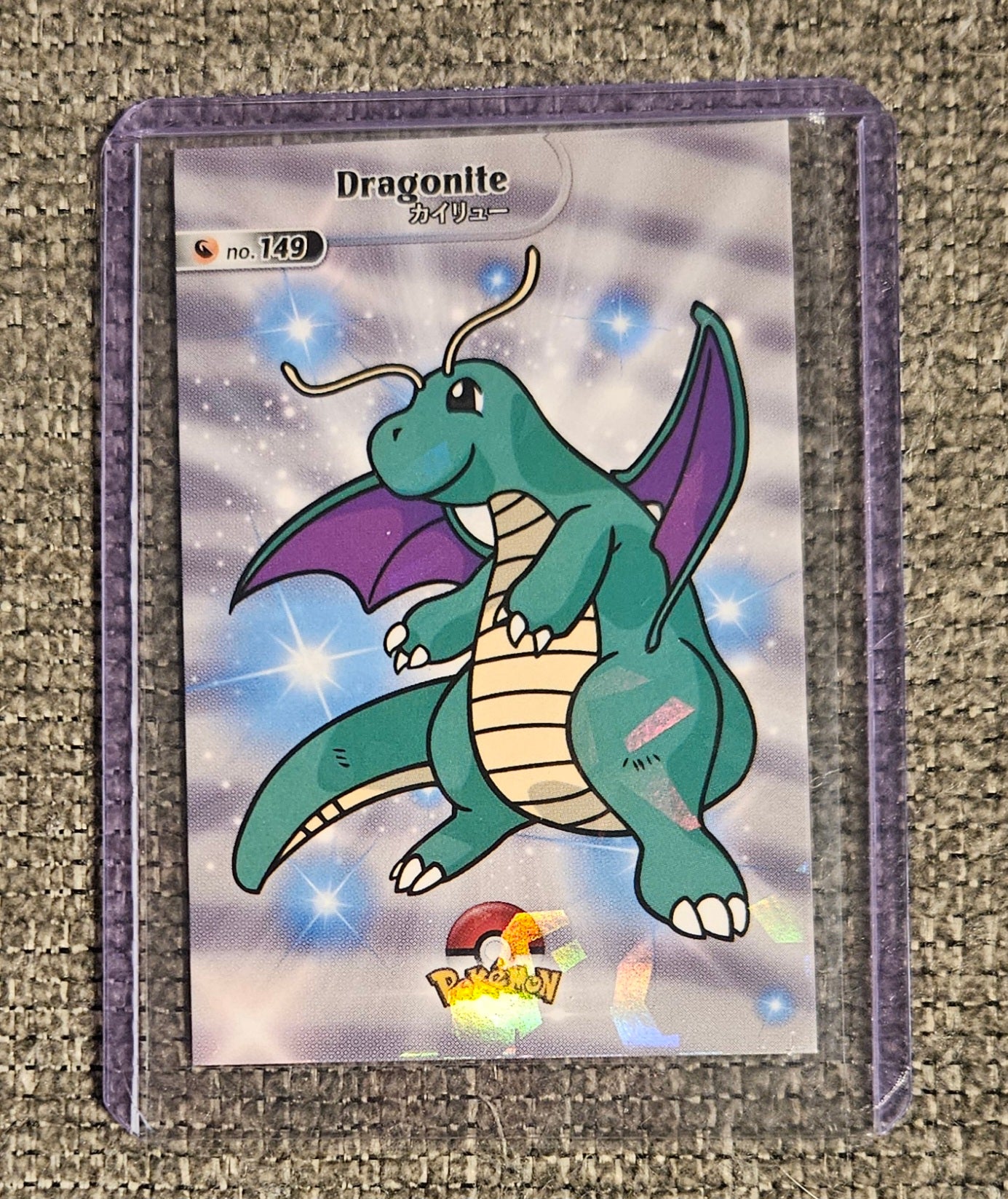Dragonite Card (Reverse Holo)