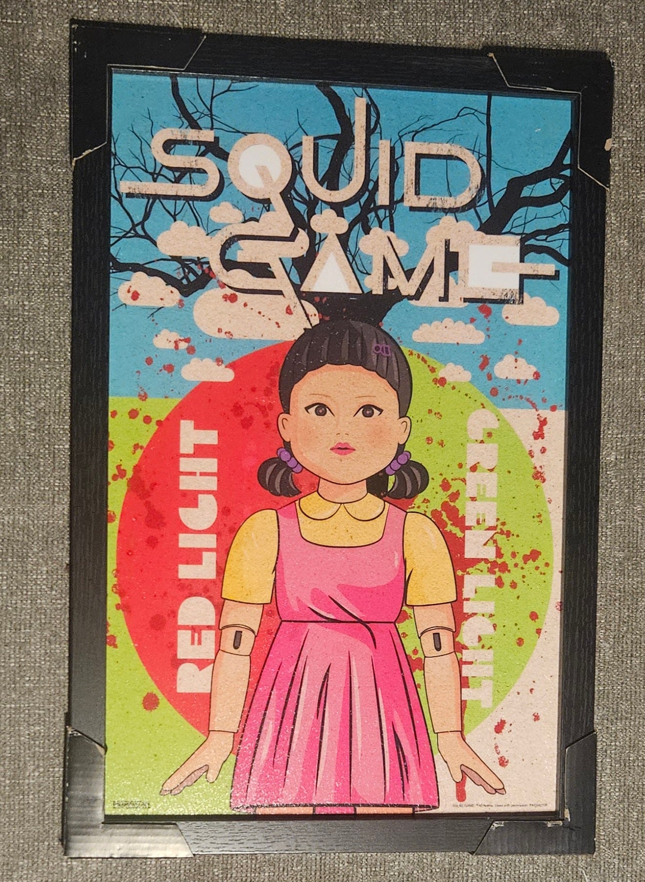 Squid Games Wall Decor