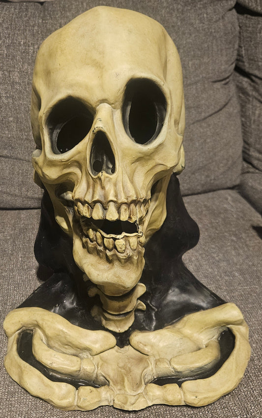Rubber Skeleton Neck Mask
