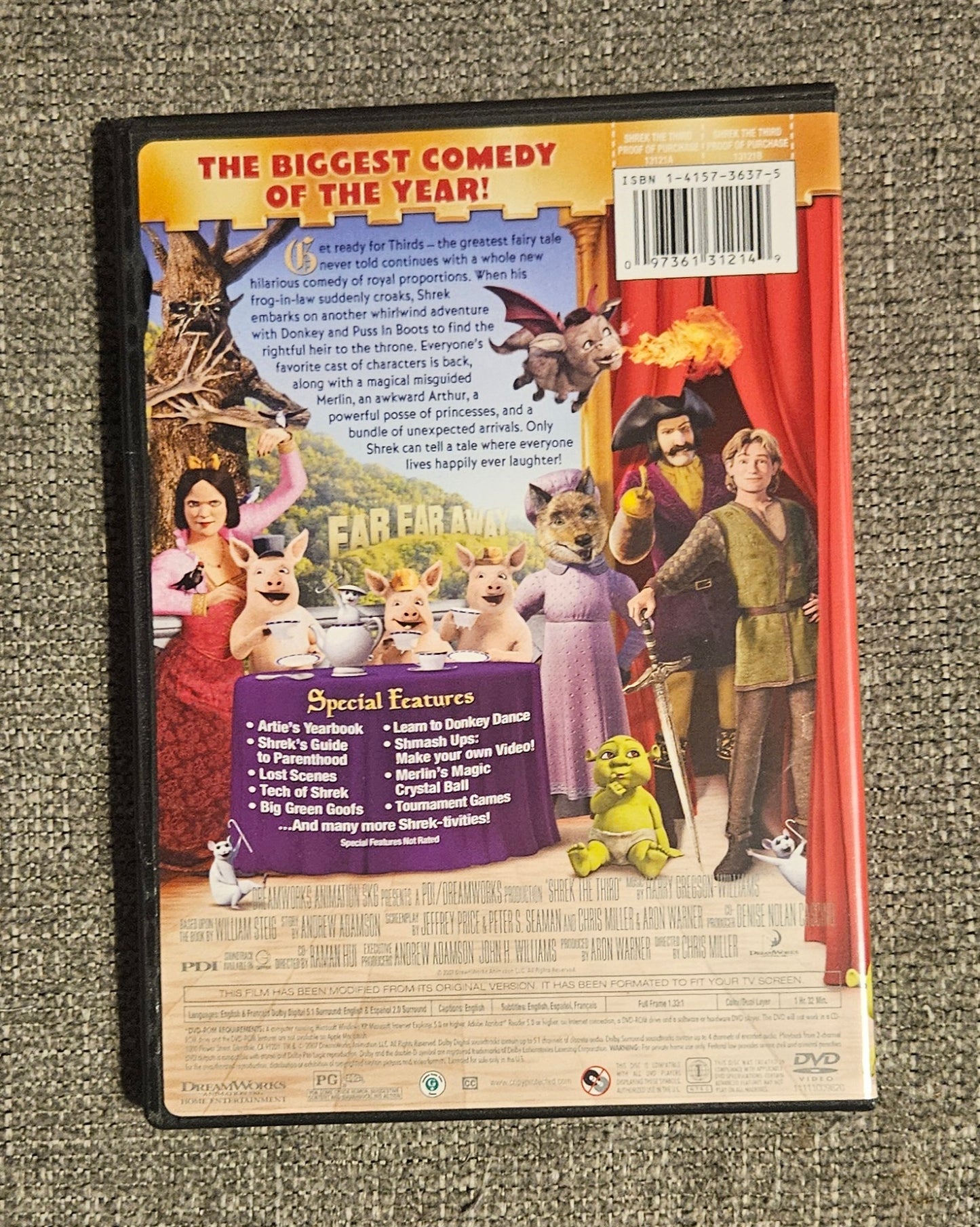 Shrek The Third (DVD)