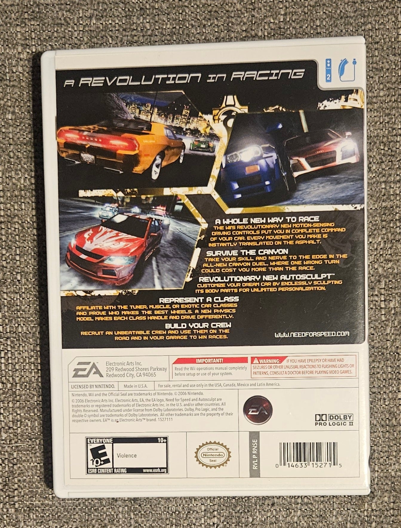 Need for Speed: Carbon