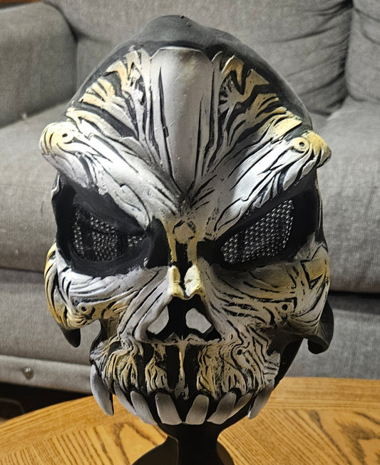 Half Skeleton Mask