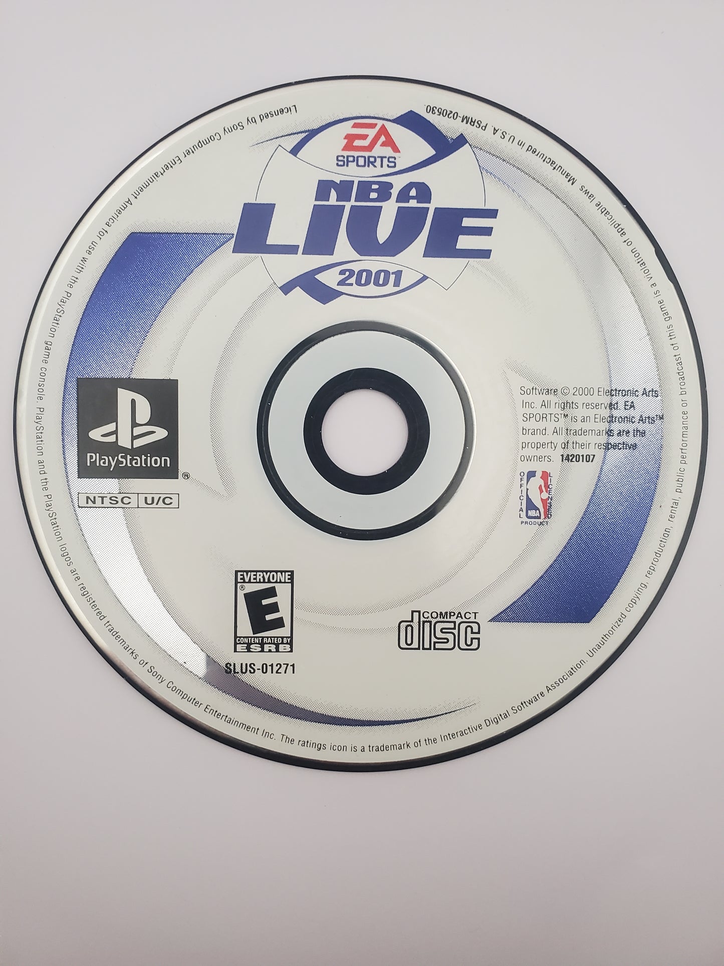 NBA Live 2001 (Loose)