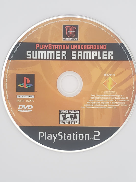 PlayStation Underground Summer Sampler (Loose)
