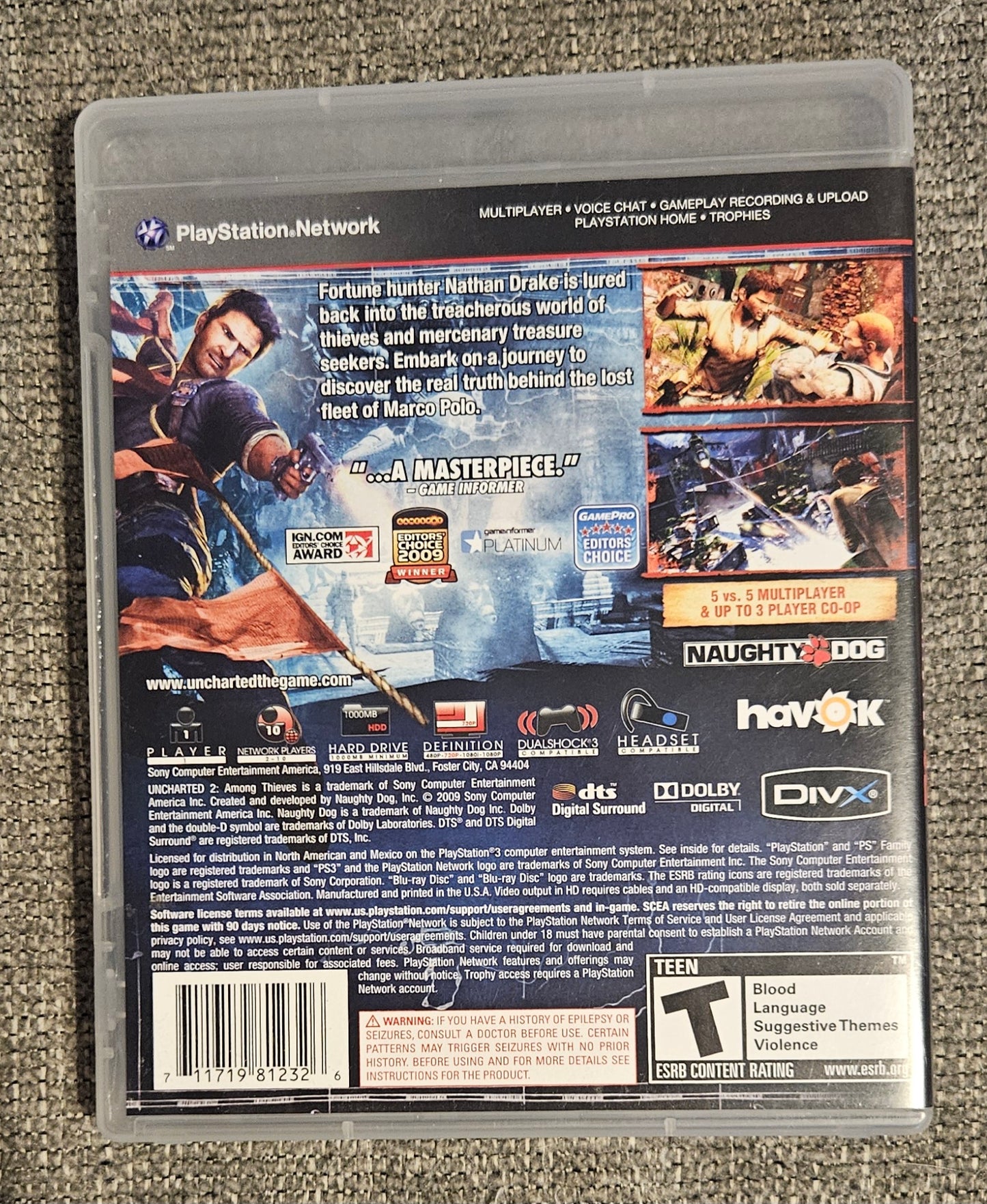 Uncharted 2: Among Thieves