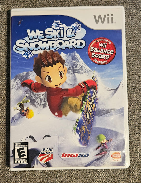 We Ski & Snowboard (WII)