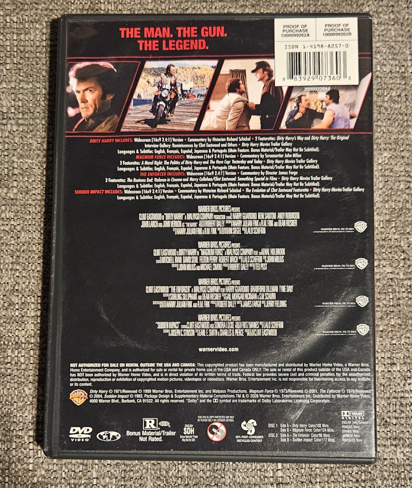 4-Film Favorites: Clint Eastwood Collection