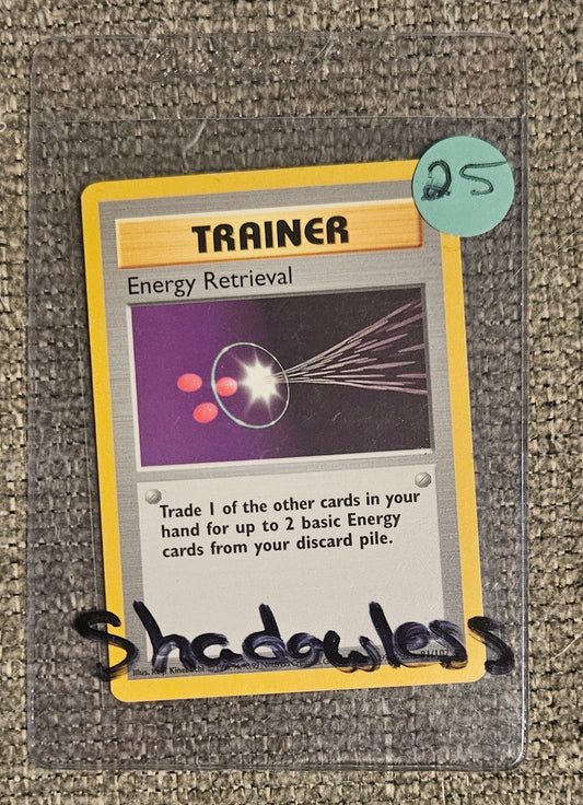 Energy Retrieval (Shadowless)