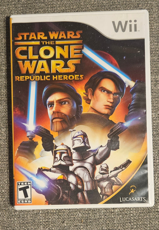 Star Wars The Clone Wars: Republic Heroes (WII)