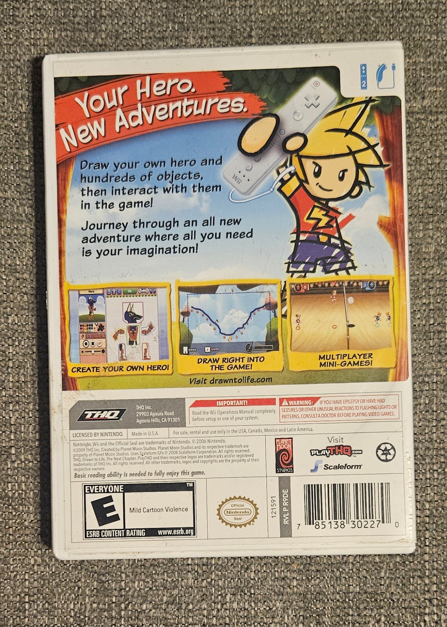 Drawn To Life: The Next Chapter (WII)
