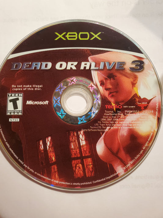 Dead or Alive 3 (Loose)