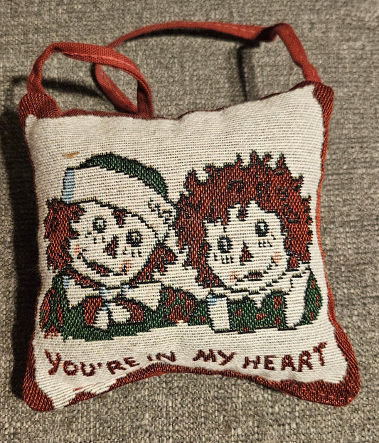 Raggedy Ann & Andy Mini Pillow