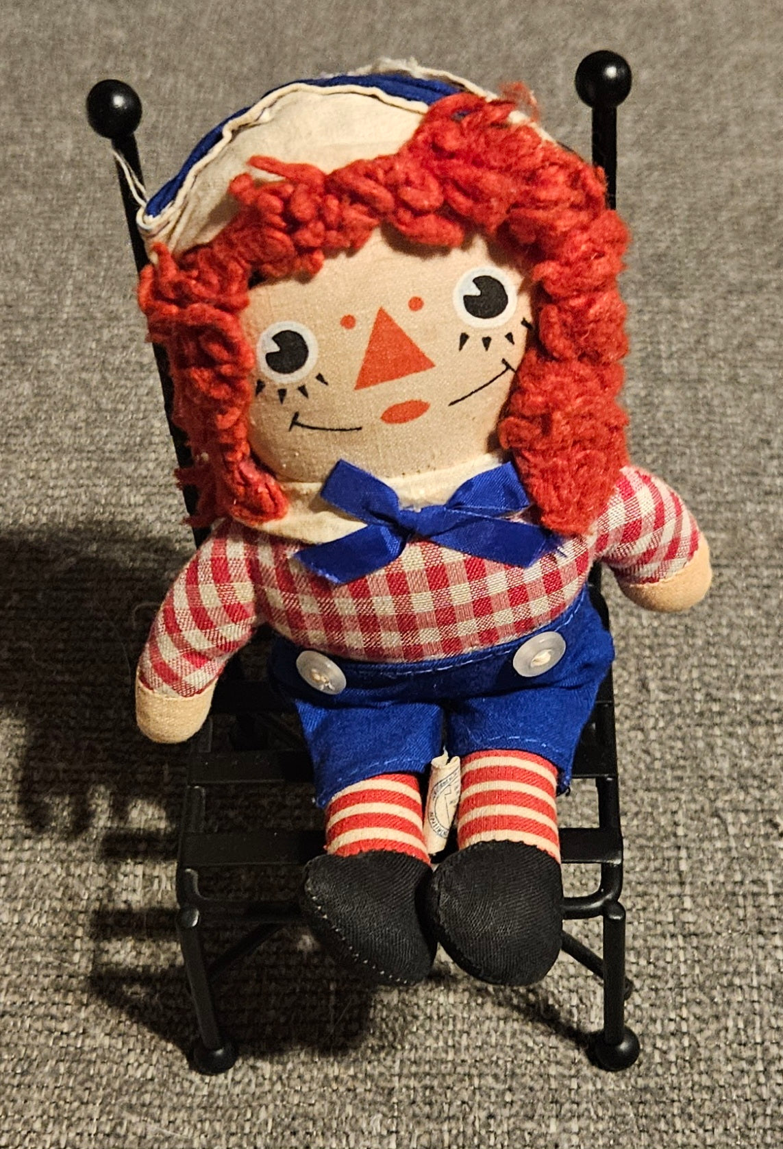 Raggedy Andy in Rocking Chair