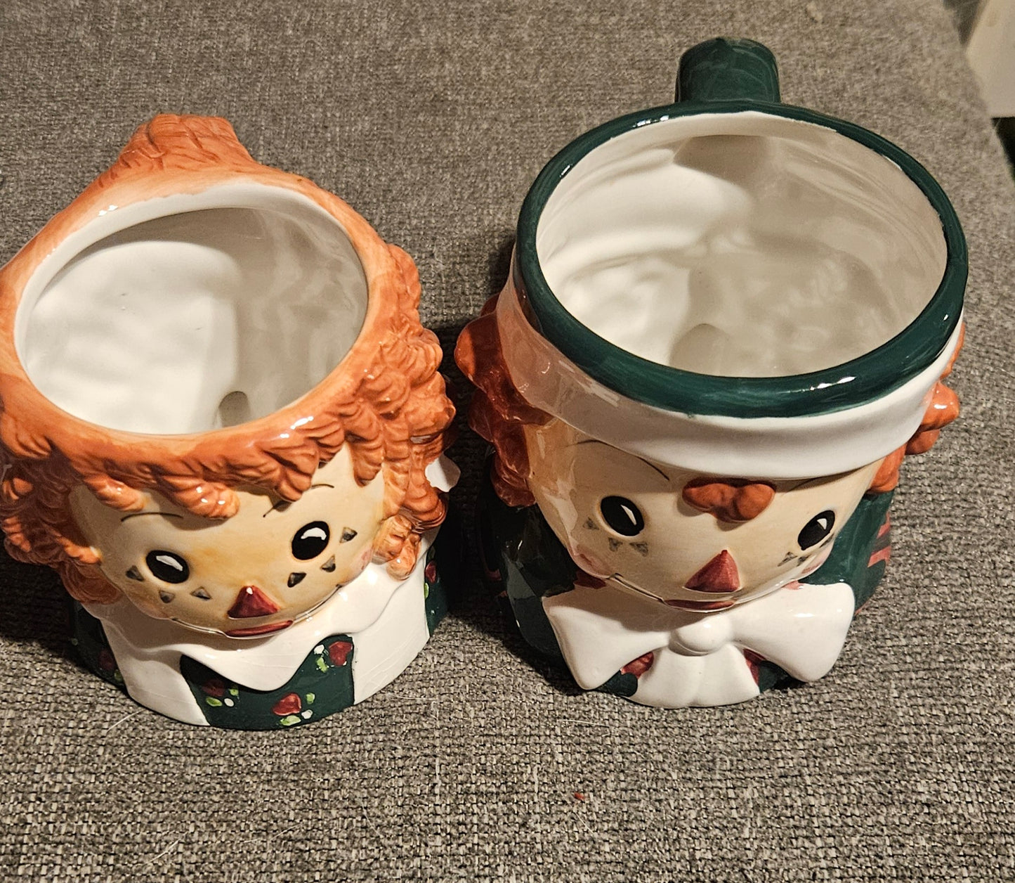 Raggedy Ann & Andy Mug Set