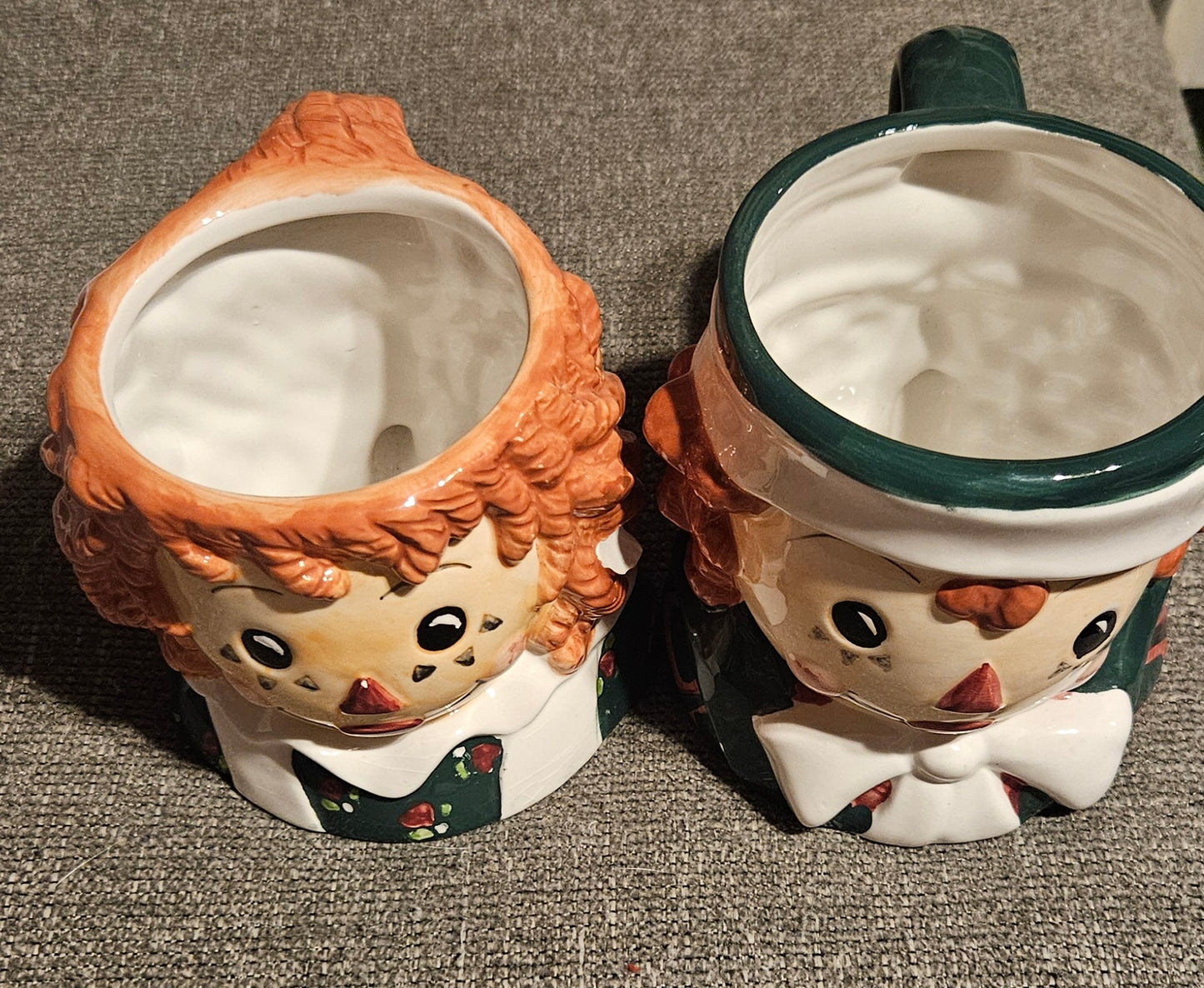 Raggedy Ann & Andy Mug Set