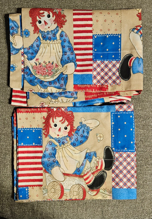 Raggedy Ann Pillow Cases