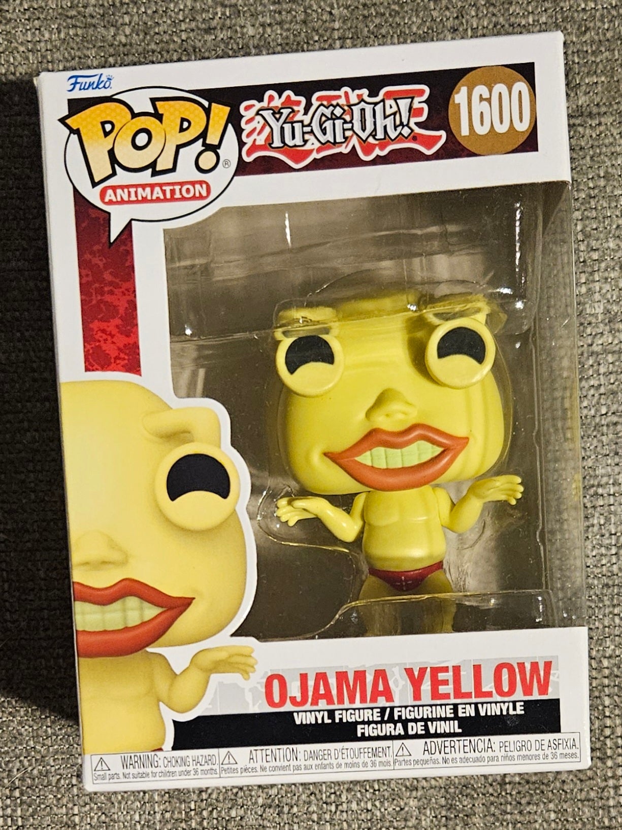 Yu-Gi-Oh Ojama Yellow Funko Pop