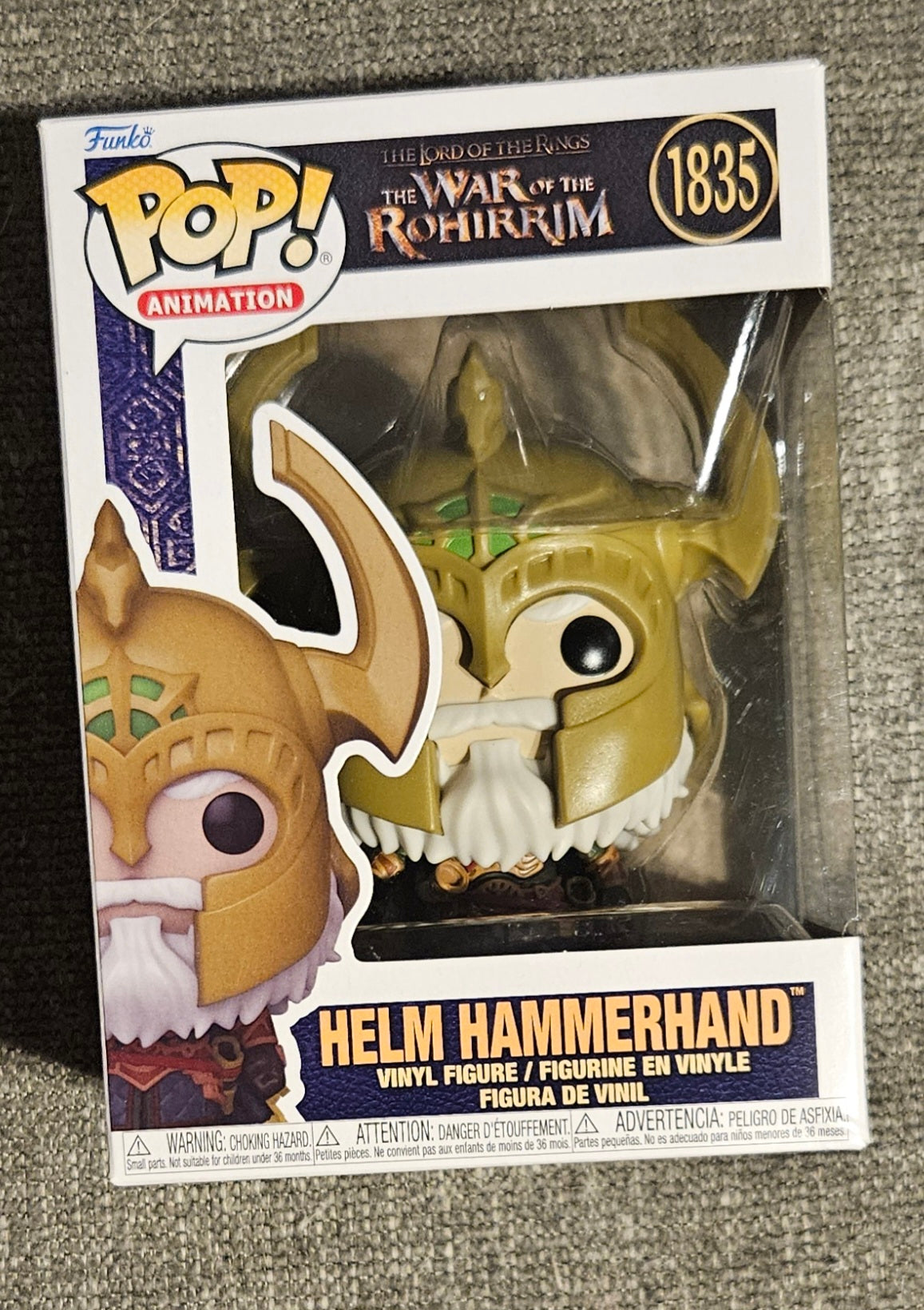 The War of The Rohirrim: Helm Hammerhead Funko Pop