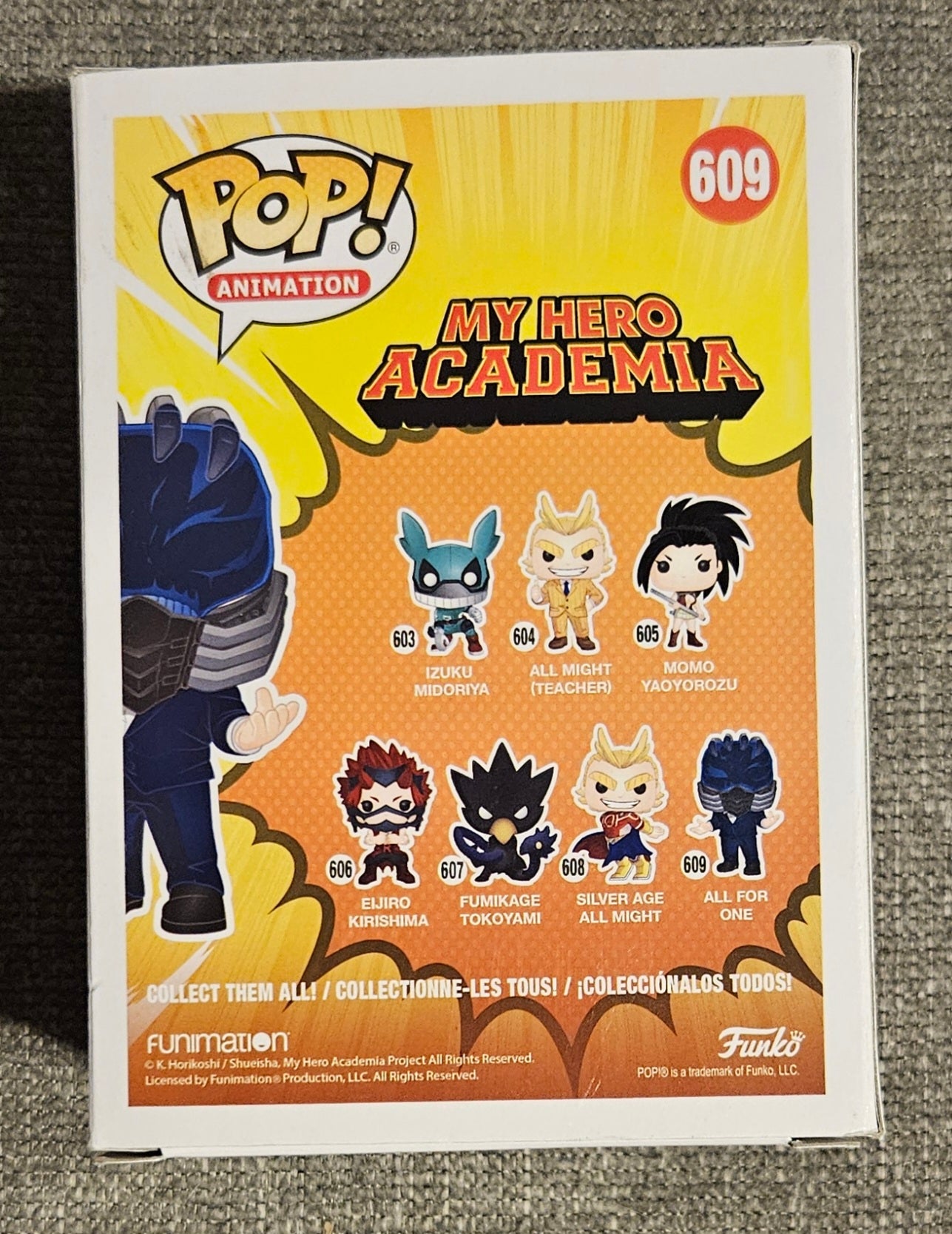 MHA: All For One Funko Pop