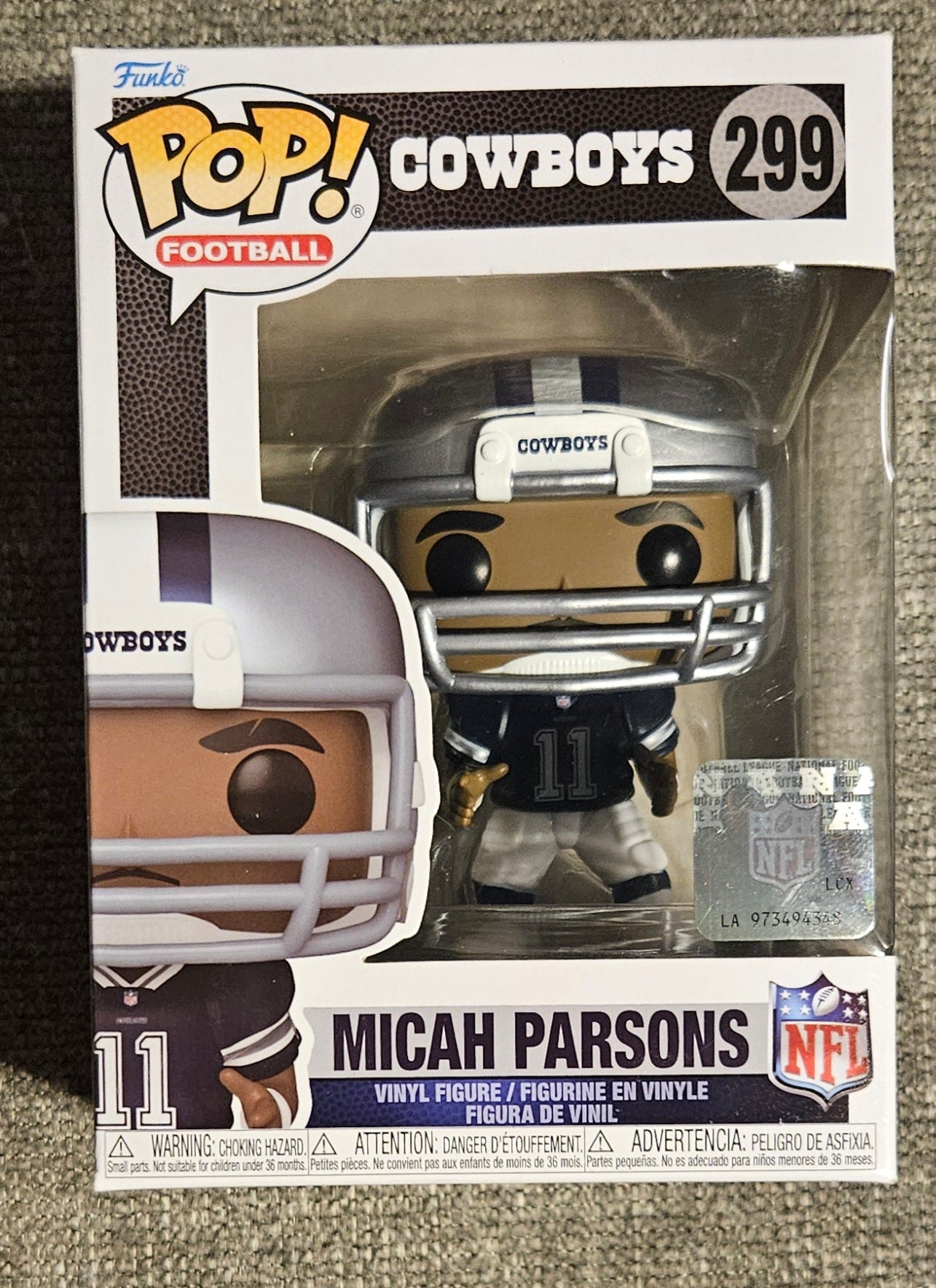 Cowboys: Micah Parsons Funko Pop