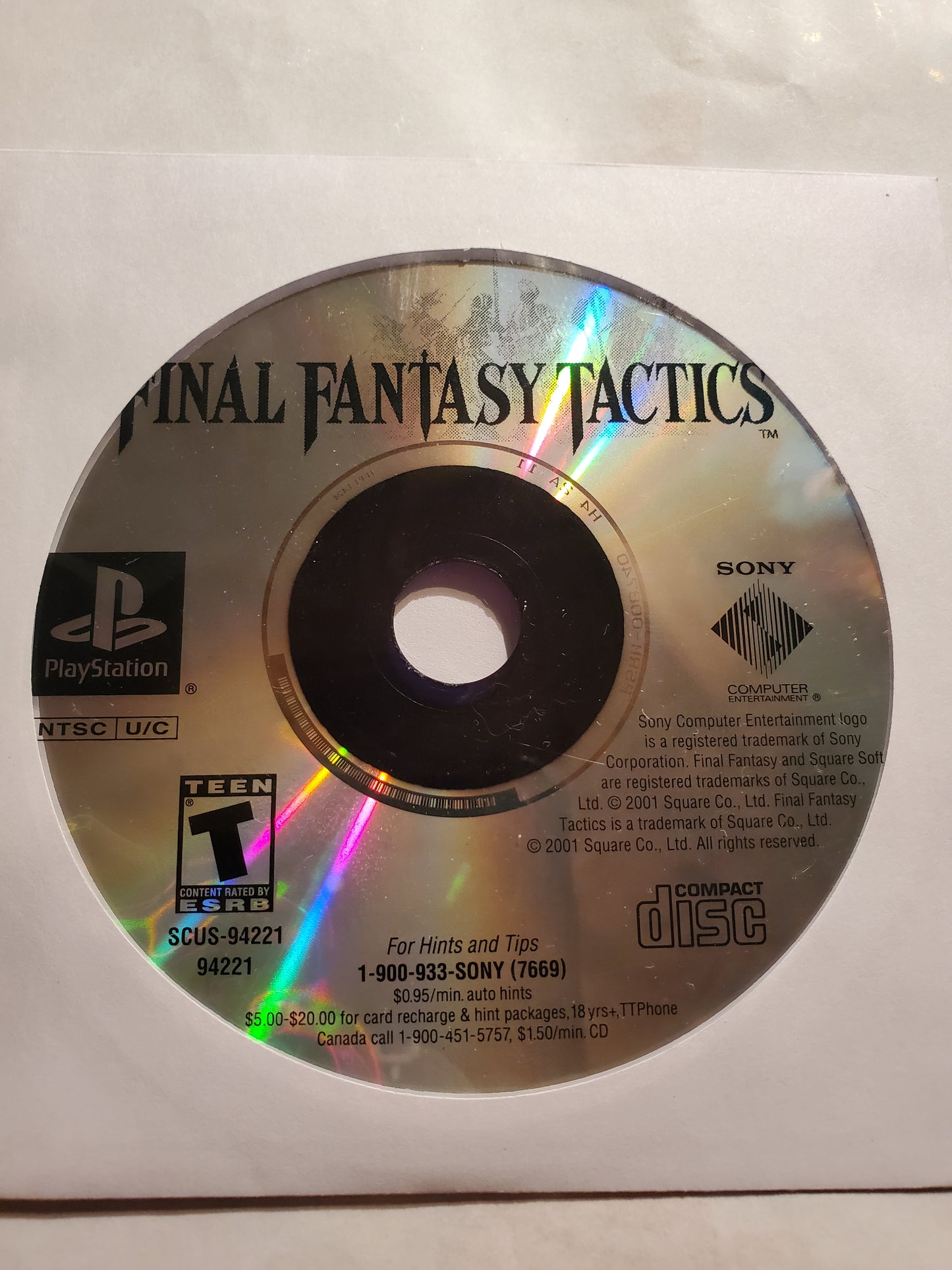 Final Fantasy Tactics (Loose)