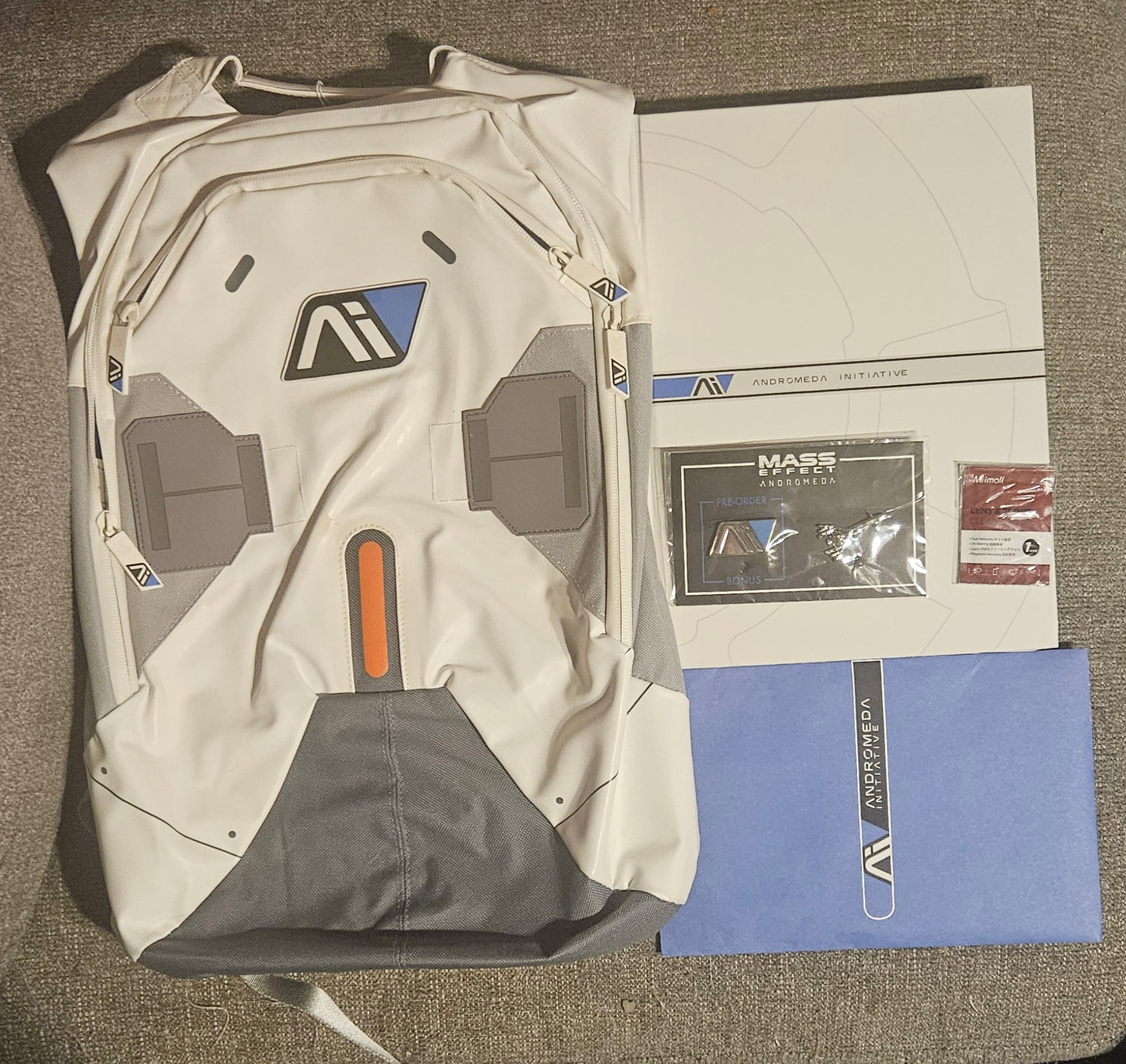 Mass Effect: Andromeda Backpack with Collectibles